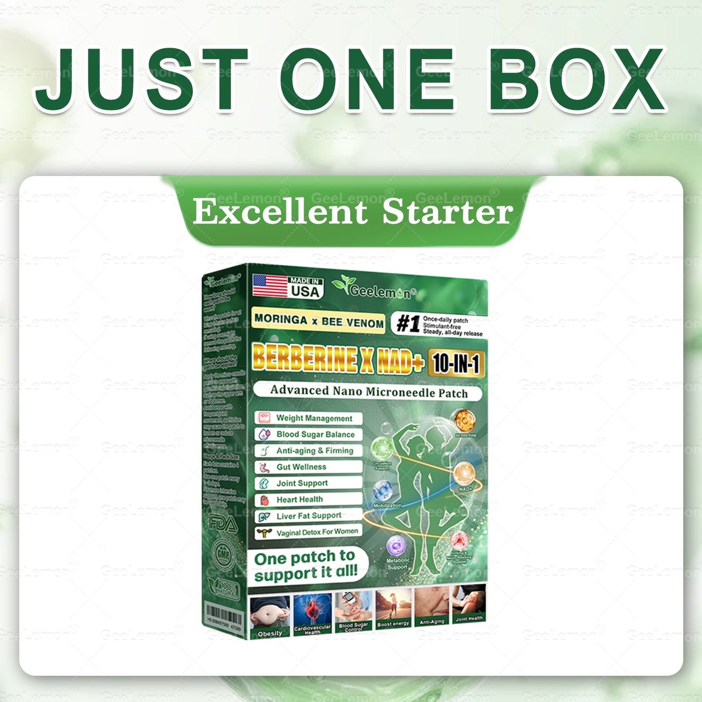 𝐎𝐟𝐟𝐢𝐜𝐢𝐚𝐥 𝐔𝐒 𝐒𝐭𝐨𝐫𝐞 🇺🇸  | 𝐆𝐞𝐞𝐋𝐞𝐦𝐨𝐧® Moringa · Berberine × NAD+ 𝟏𝟎-𝐢𝐧-𝟏 𝐀𝐝𝐯𝐚𝐧𝐜𝐞𝐝 𝐍𝐚𝐧𝐨 𝐌𝐢𝐜𝐫𝐨𝐧𝐞𝐞𝐝𝐥𝐞 𝐏𝐚𝐭𝐜𝐡 — 𝐎𝐧𝐜𝐞 𝐃𝐚𝐢𝐥𝐲, 𝐕𝐢𝐬𝐢𝐛𝐥𝐞 𝐑𝐞𝐬𝐮𝐥𝐭𝐬 𝐢𝐧 𝟕 𝐃𝐚𝐲𝐬
